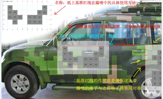 延安车辆迷彩喷涂,设备迷彩漆翻新