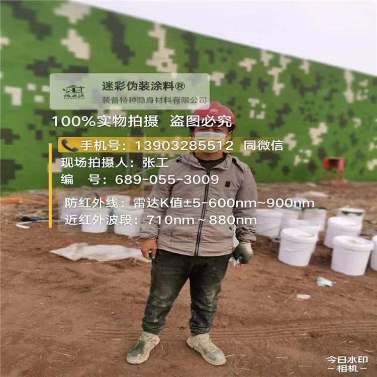 延安数字迷彩喷涂,和数码迷彩墙有区别吗